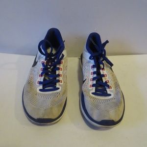 NIKE FLEX 2016 RUN LT GRAY,PURPLE,BLACK SNEAKERS 9